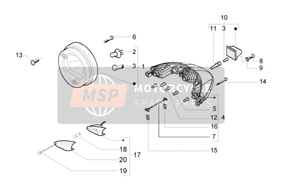 Headlamp Turn Signal Lamps