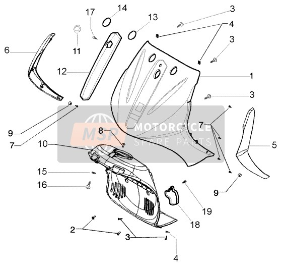 Shield-Wheel Compartment