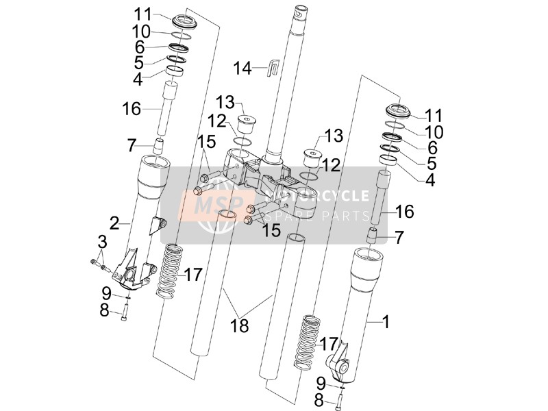 Fork Components (Kayaba)