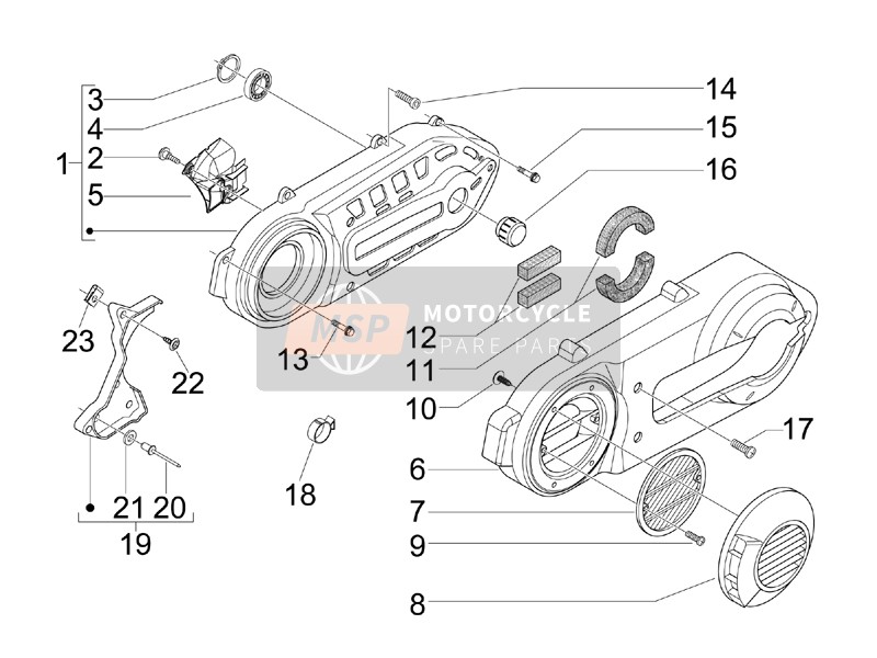 1A011120, Schraube, Piaggio, 0