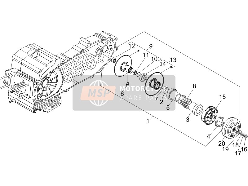 Driven Pulley