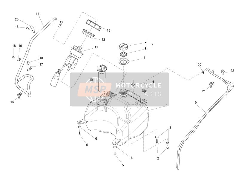 267958, Schneidschraube, Piaggio, 3