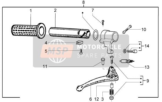 114282, Pin, Piaggio, 0