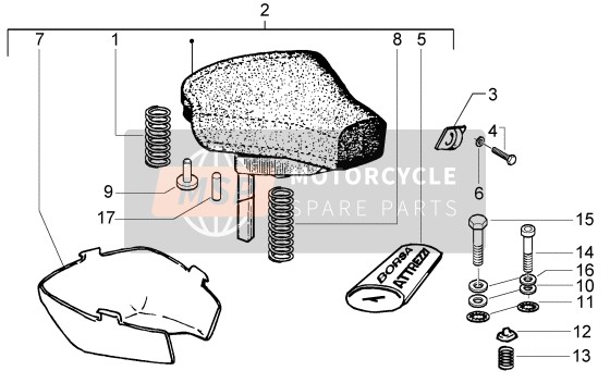 Piaggio Ciao 2003 Selle pour un 2003 Piaggio Ciao