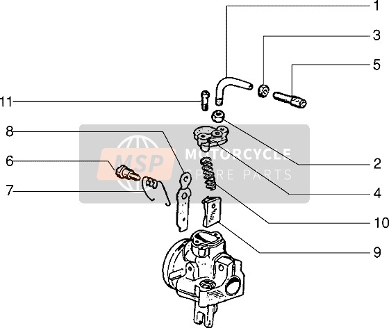 Carburettor Component Parts