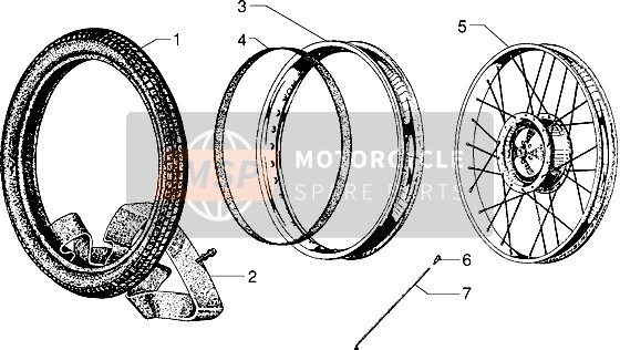 Roue arrière