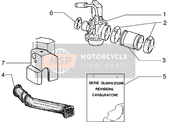 Piaggio Diesis 2005 Carburettor for a 2005 Piaggio Diesis