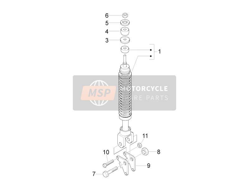 Rear Suspension - Shock Absorber/s