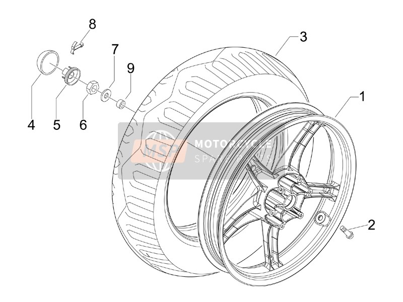 Rear Wheel