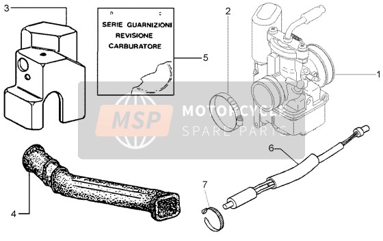 842202, Hose Clamp, Piaggio, 2