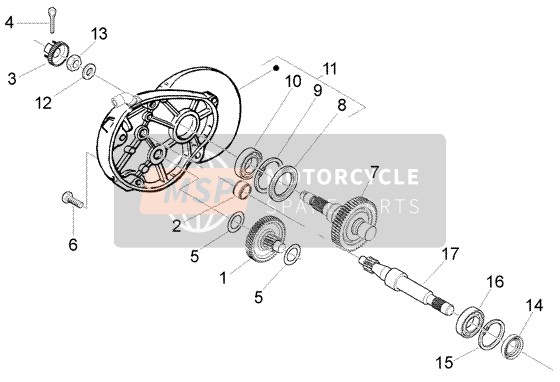 Rear Wheel Shaft