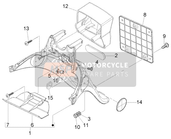 Rear Mudguard