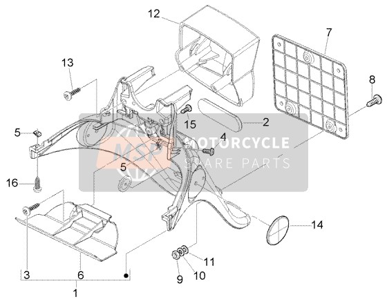 Rear Mudguard