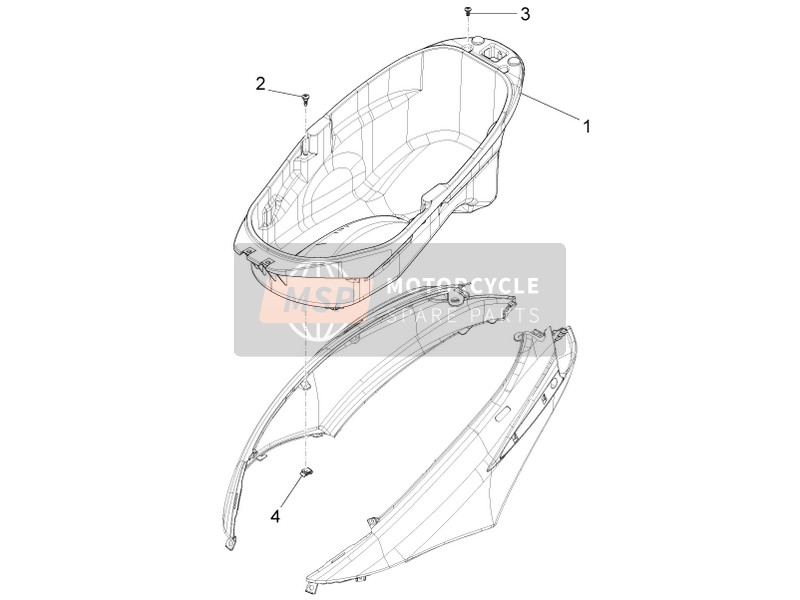 Helmet Housing - Under Saddle