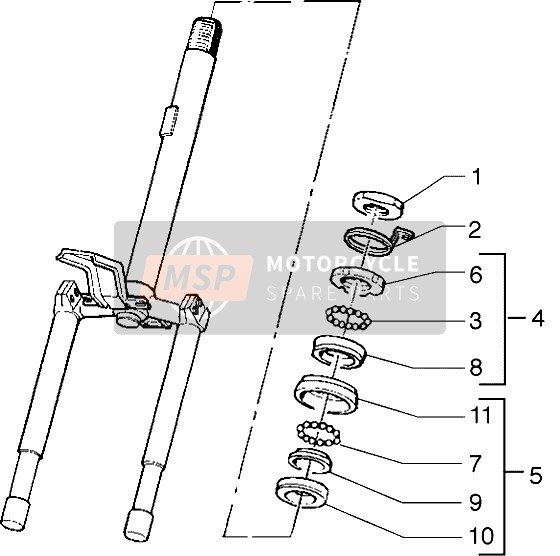 Steering Bearing Ball Tracks