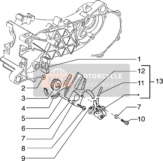 431370, Courroie, Piaggio, 2