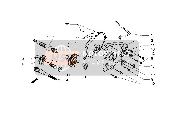 Rear Wheel Shaft