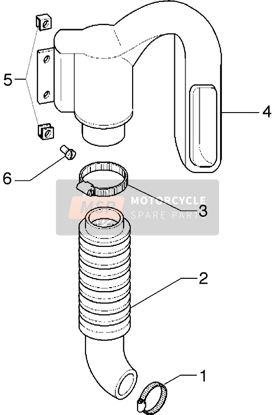 Belt Cooling Tube-Intake Tube