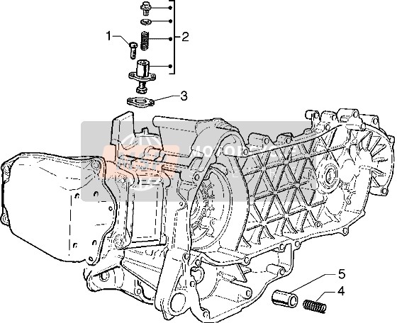 Piaggio Hexagon GTX 125 2000 Kettenspanner - By-Pass-Ventil für ein 2000 Piaggio Hexagon GTX 125