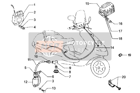 434373, Cap, Piaggio, 0