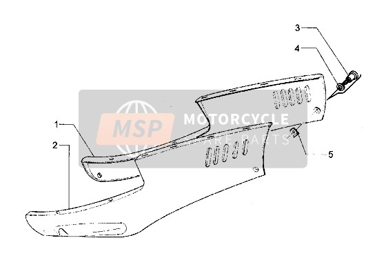 Piaggio Hexagon LX 1998 Lower Side Panels for a 1998 Piaggio Hexagon LX