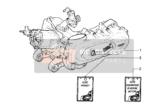 494705, Gasket Set, Piaggio, 0