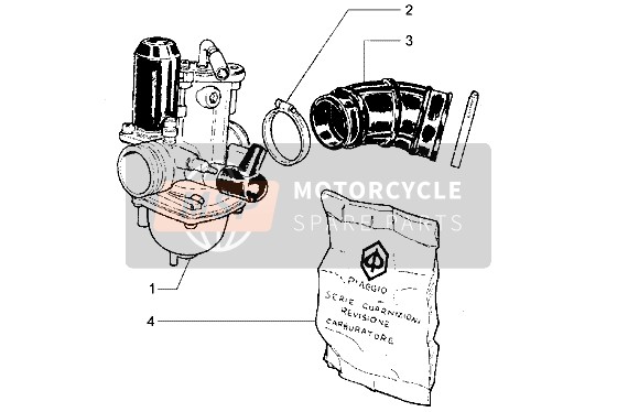 Piaggio Hexagon LXT 2000 Carburettor for a 2000 Piaggio Hexagon LXT