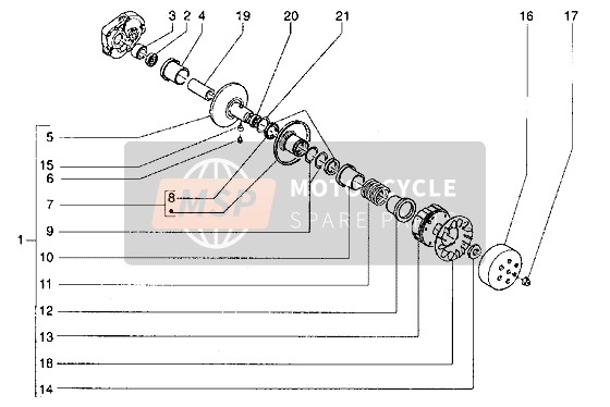 Driven Pulley