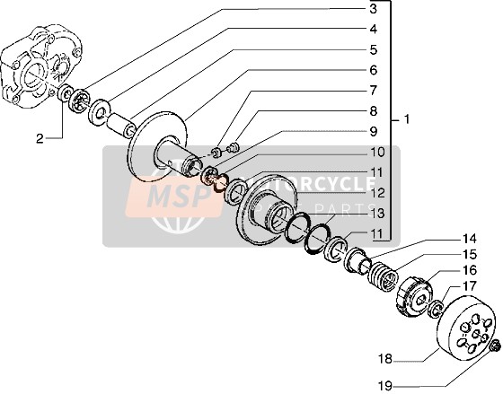 285017, Ringmutter, Piaggio, 1