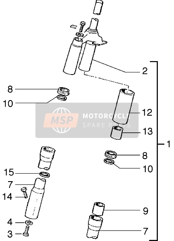 De face-Suspension de roue