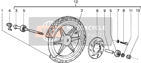 Roue avant