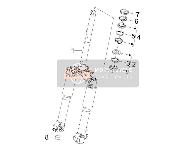 564257, Cage A Billes, Piaggio, 1