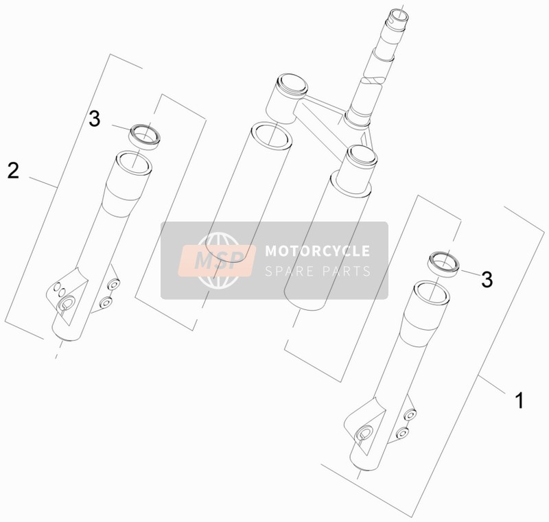 665656, L.H. Sleeve Assy, Piaggio, 0