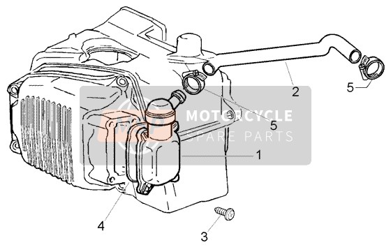 Piaggio Liberty 125 Leader RST 2007 Válvula de drenaje de aceite para un 2007 Piaggio Liberty 125 Leader RST