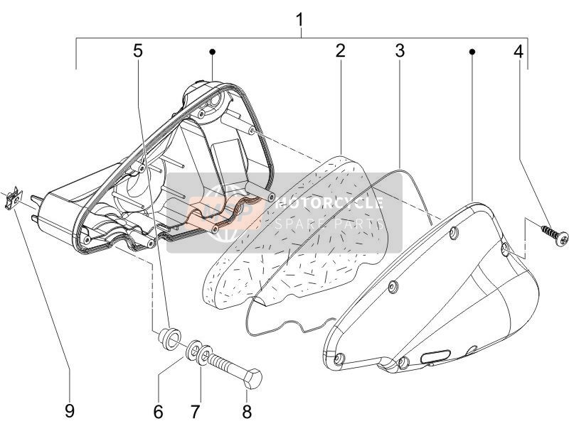 848962, Steun, Electromagnetische, Piaggio, 0