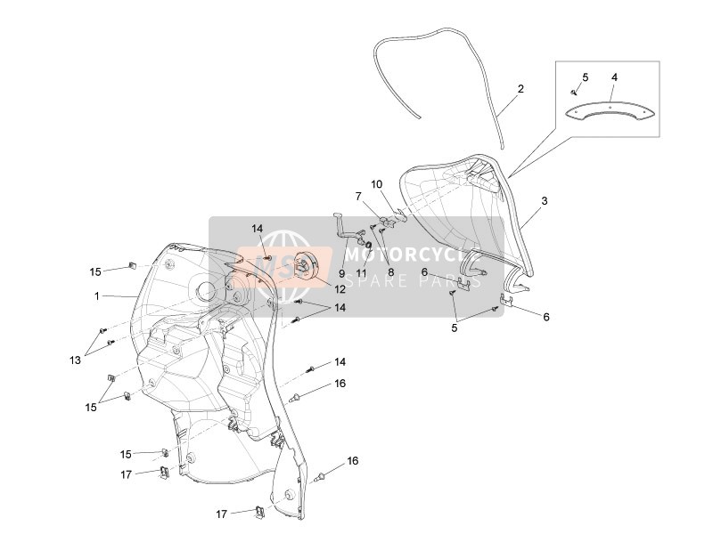 Front Glove-Box - Knee-Guard Panel