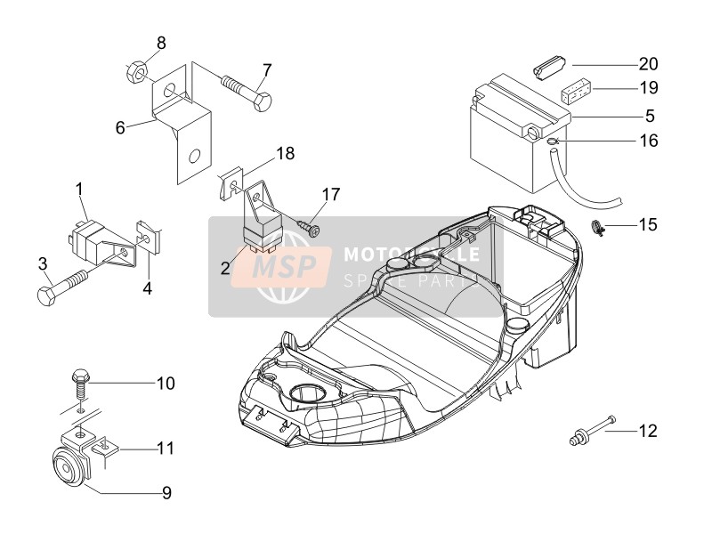 Remote Control Switches - Battery - Horn