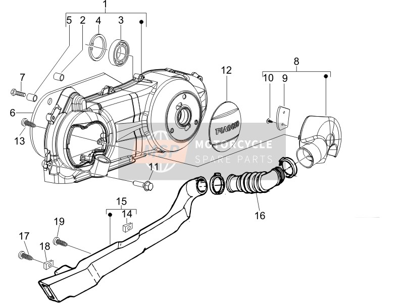 Crankcase Cover - Crankcase Cooling