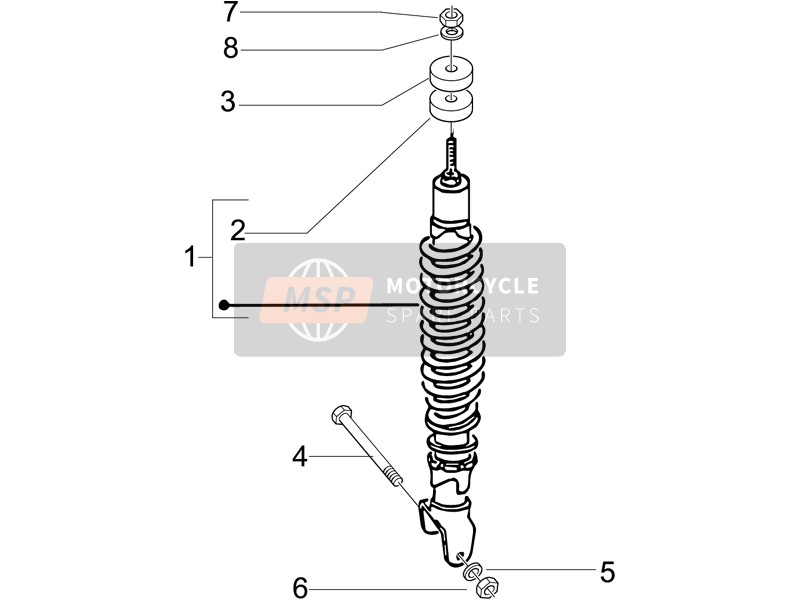 Rear Suspension - Shock Absorber/s