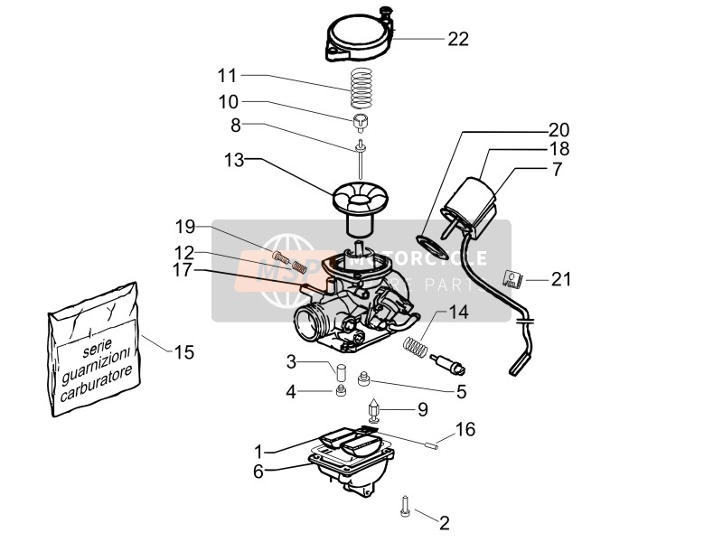 Carburateur Composants (2)