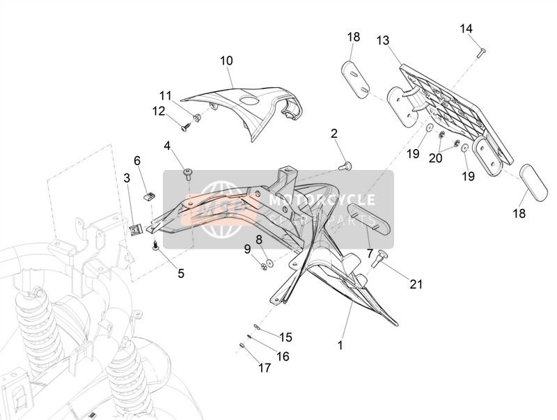 5A000388, Plaat, Piaggio, 2