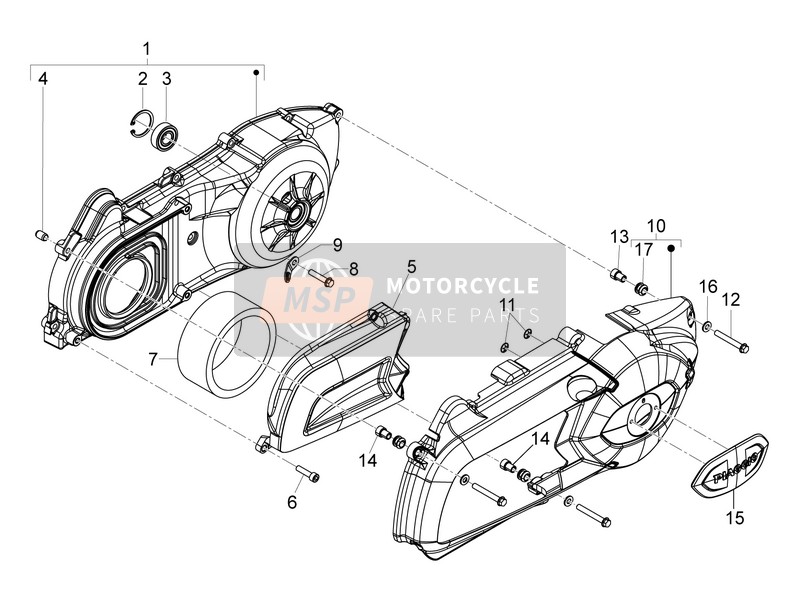 Crankcase Cover - Crankcase Cooling