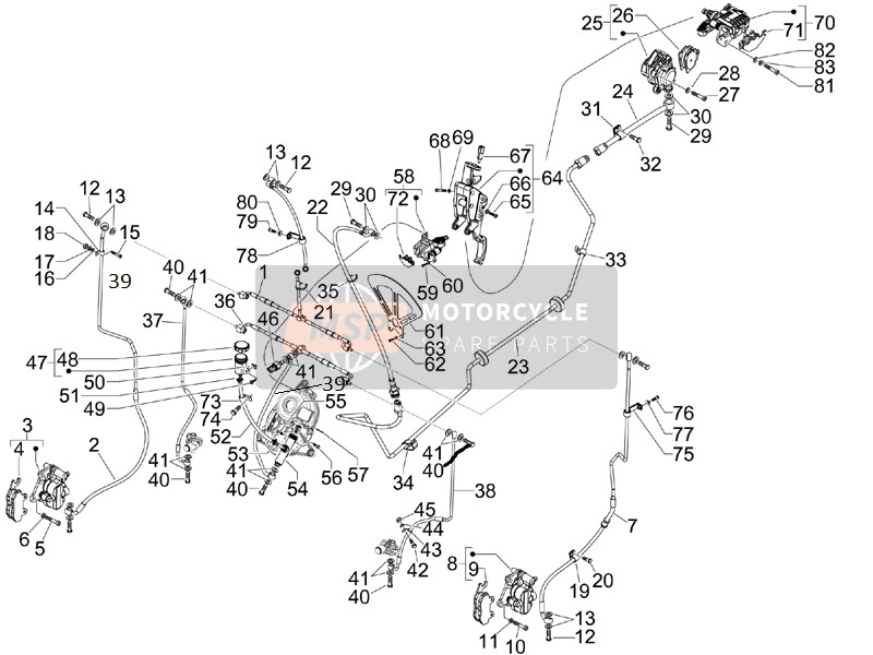 Brakes Pipes - Calipers