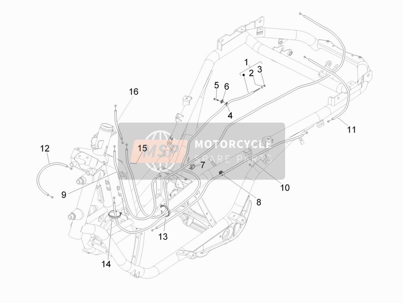 Piaggio MP3 400 ie MIC 2009 Getriebe für ein 2009 Piaggio MP3 400 ie MIC