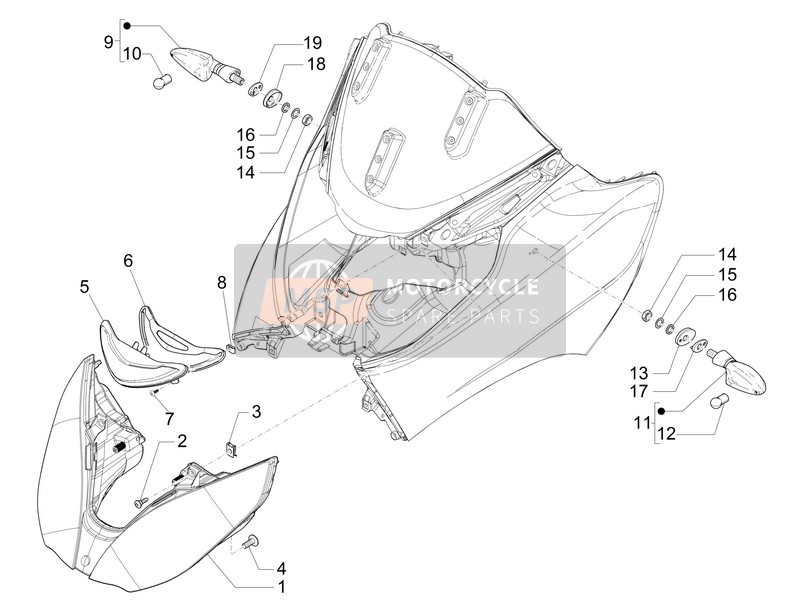 Front Headlamps - Turn Signal Lamps