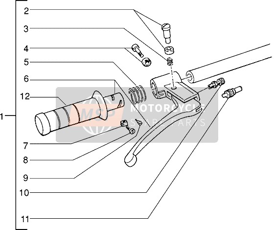 229935, Gleitauflage, Piaggio, 3