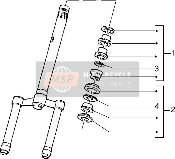 Steering Bearing Ball Tracks