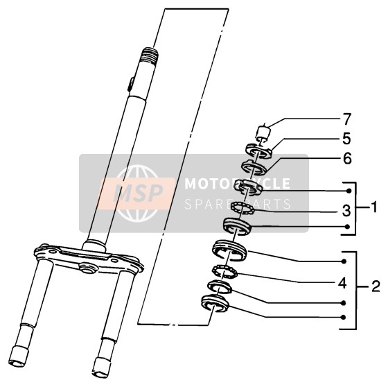 Steering Bearing Ball Tracks