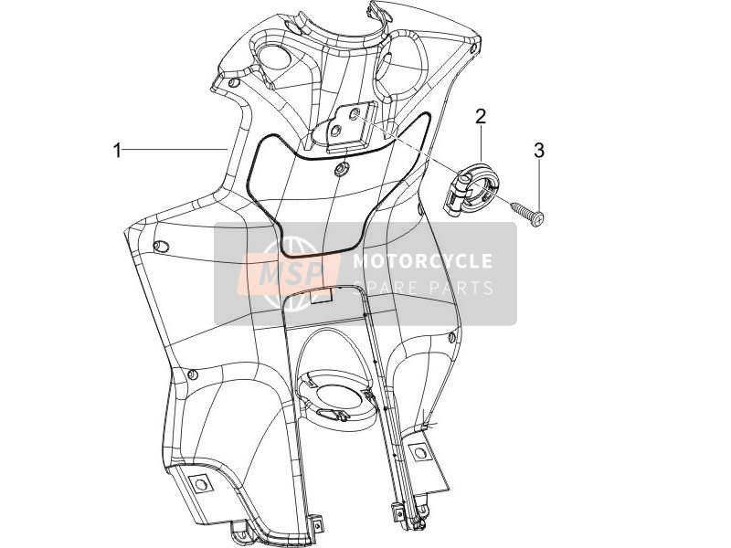 253469, Haak Voor Tas, Piaggio, 1