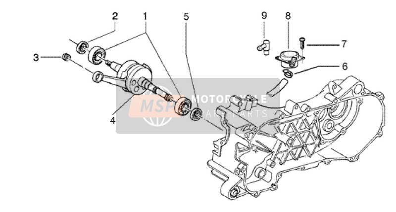 CM001913, Collier, Piaggio, 1